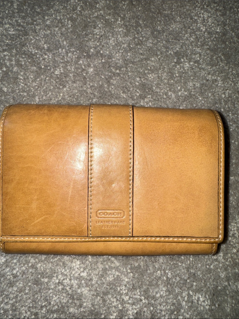 Coach Vintage British Tan Soho Small Buckle Flap Shoulder Bag w/Matching Wallet - Picture 13 of 16